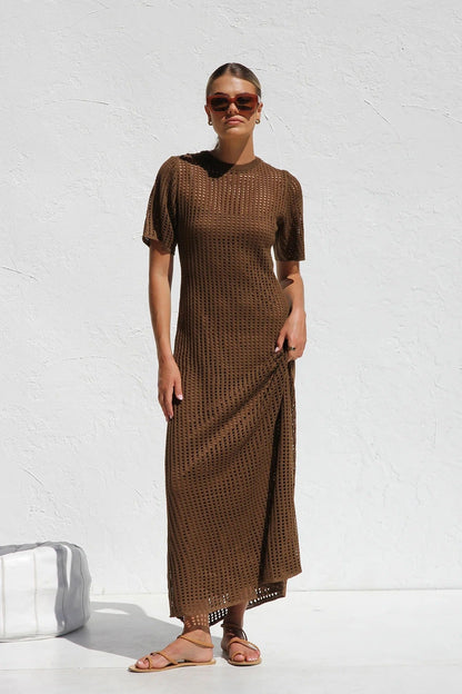 Cadhla | Crochet Maxi Dress