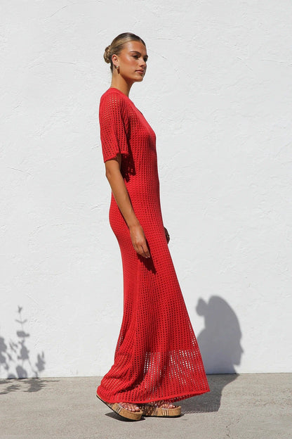 Cadhla | Crochet Maxi Dress