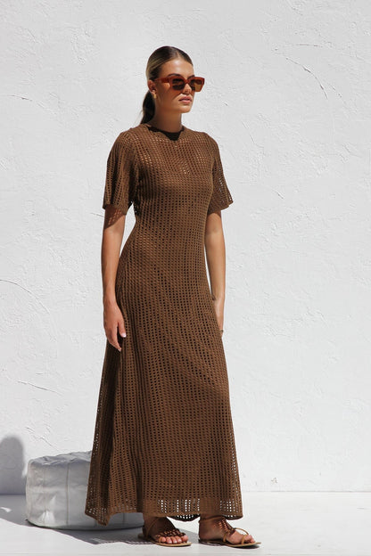 Cadhla | Crochet Maxi Dress