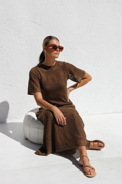 Cadhla | Crochet Maxi Dress