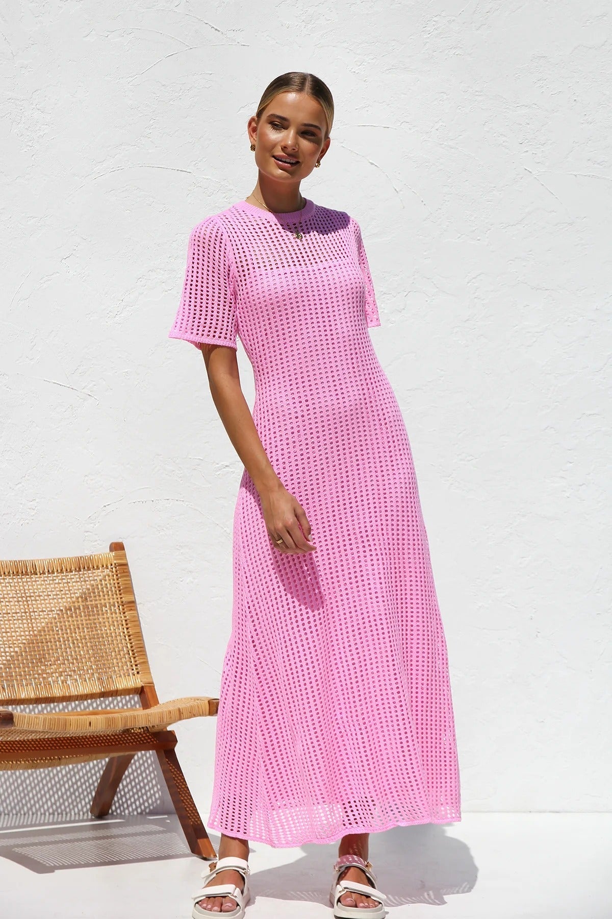 Cadhla | Crochet Maxi Dress