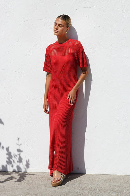 Cadhla | Crochet Maxi Dress