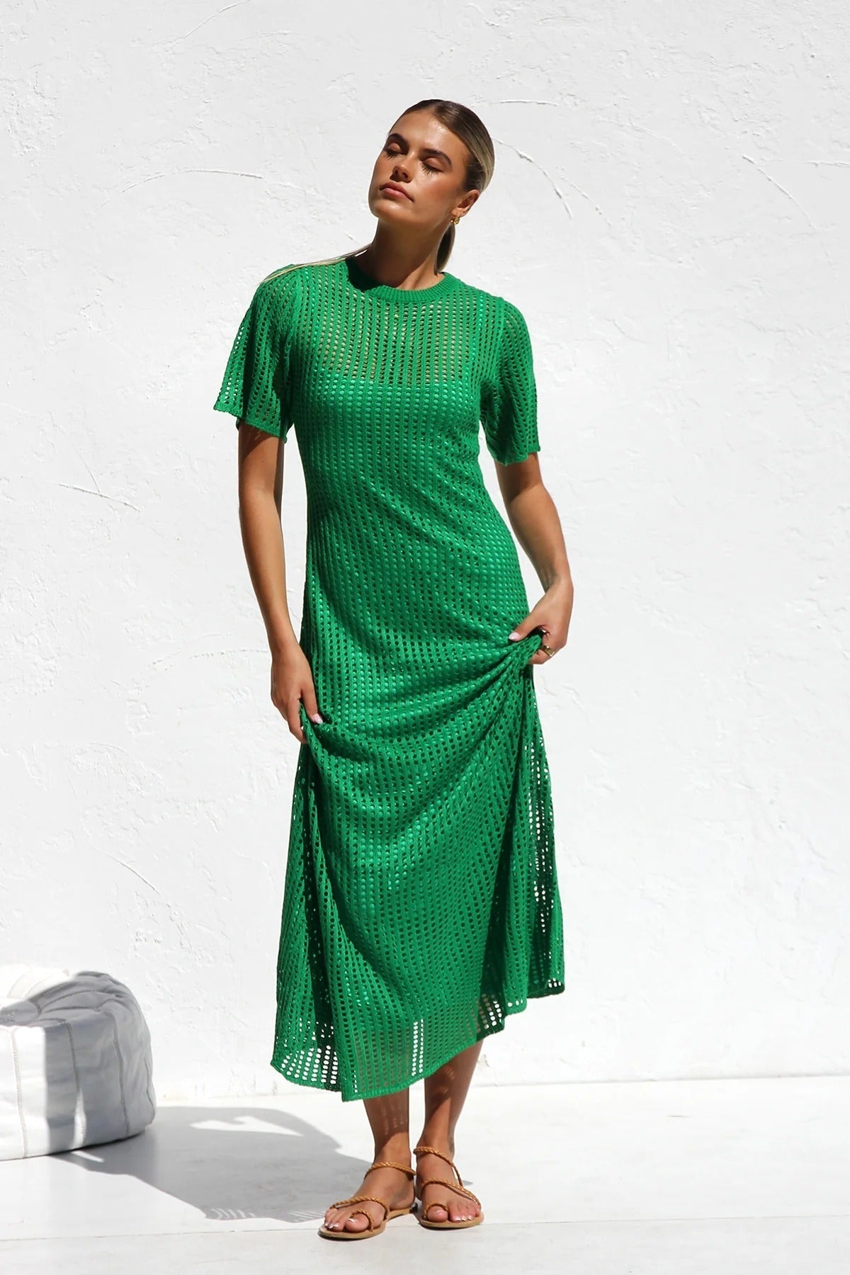 Cadhla | Crochet Maxi Dress