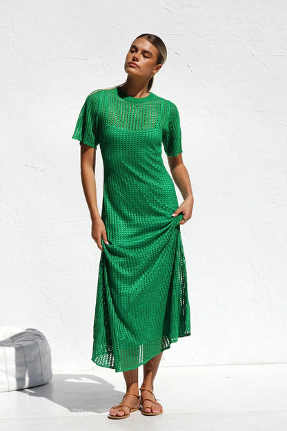 Cadhla | Crochet Maxi Dress