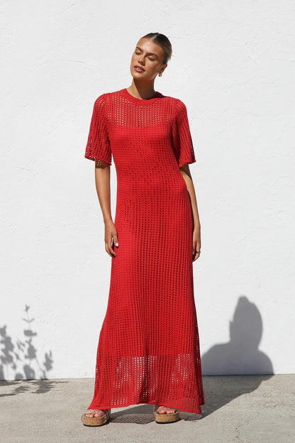 Cadhla | Crochet Maxi Dress