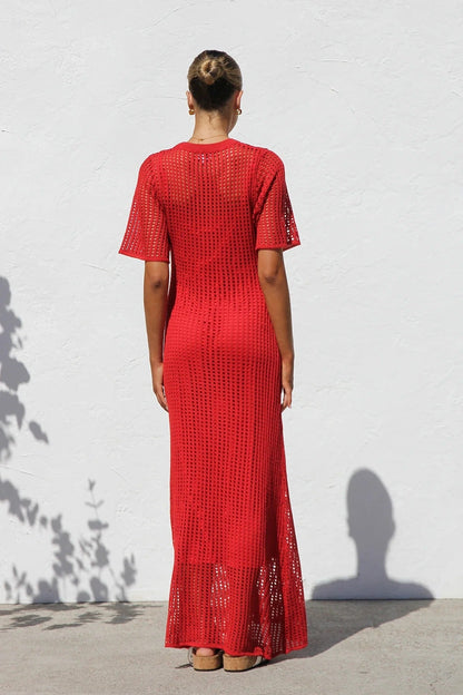 Cadhla | Crochet Maxi Dress