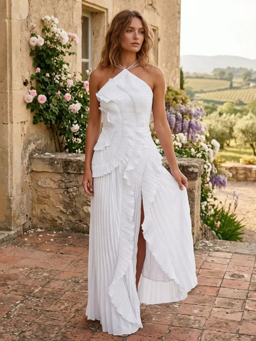 Toiréasa | Elegant Ruffle Dress