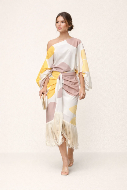 Finscoth | Yellow Skirt Set