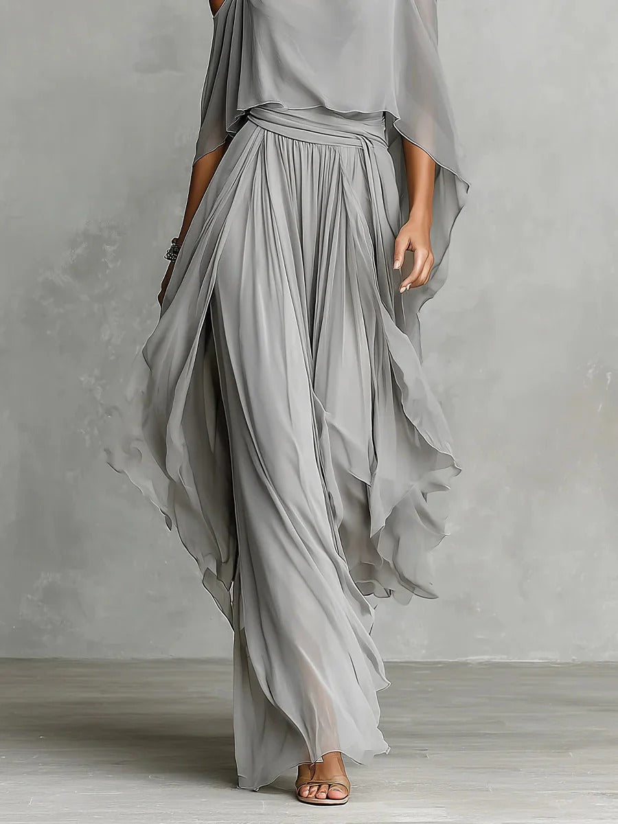 Eilís | Off-Shoulder Flowy Set