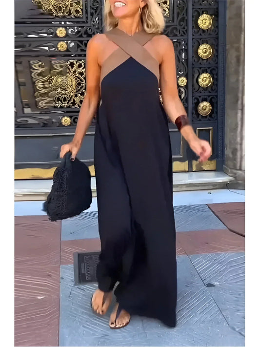 Róisín™ | Wrap-Front Maxi Dress
