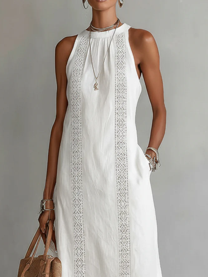Aoibhín | Elegant Summer Midi Dress