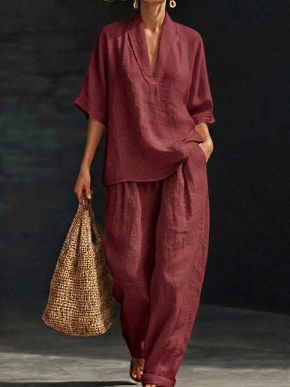 Treblann | Artistic Cotton-Linen Set
