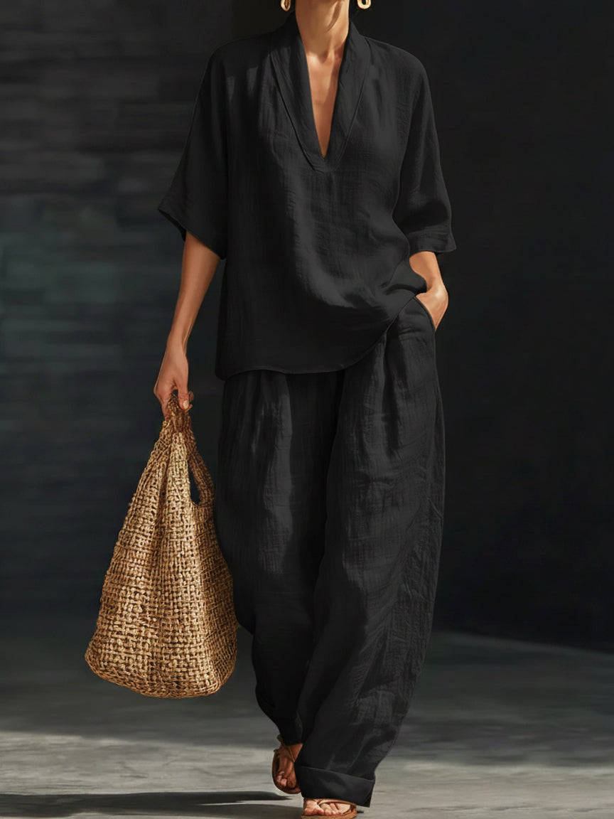 Treblann | Artistic Cotton-Linen Set