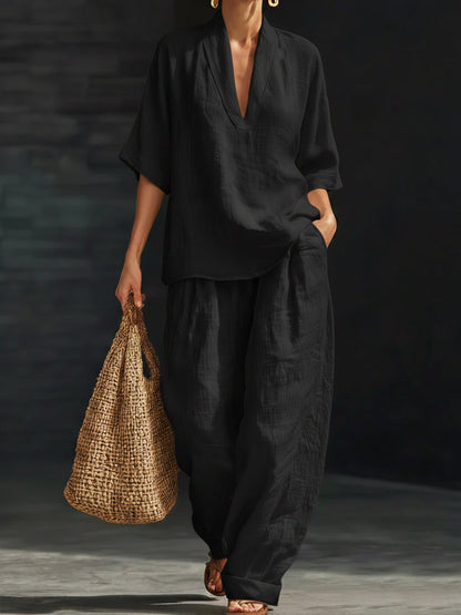 Treblann | Artistic Cotton-Linen Set