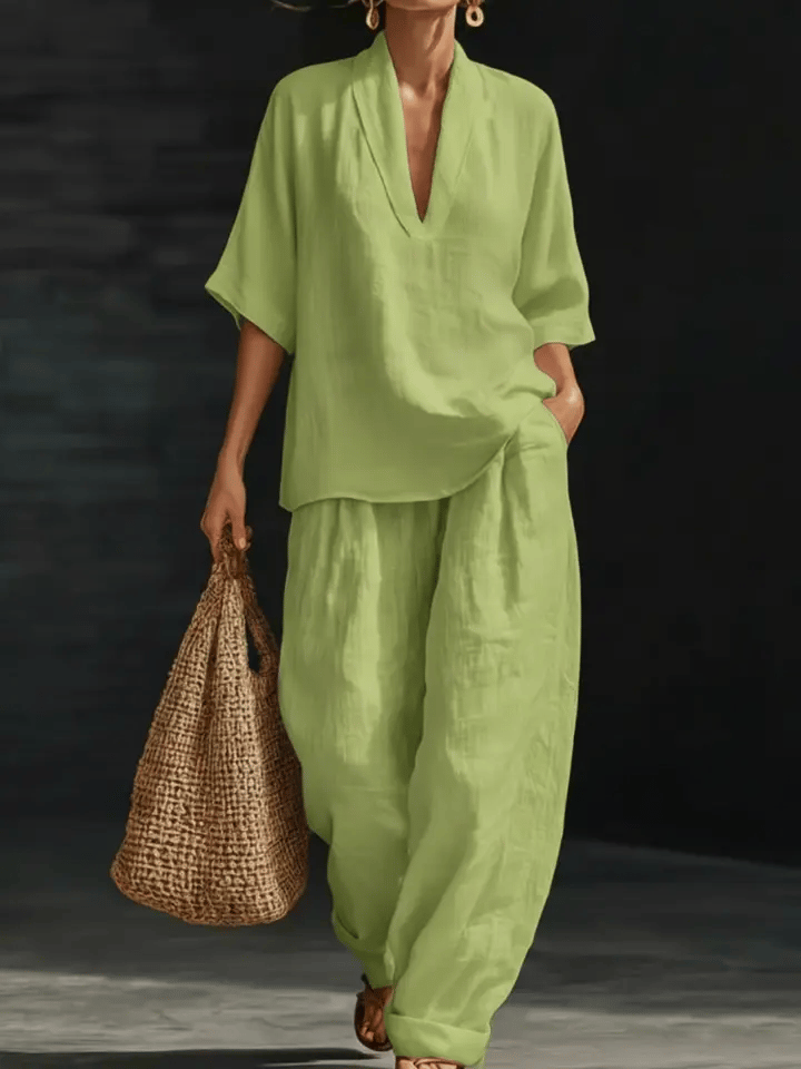 Treblann | Artistic Cotton-Linen Set
