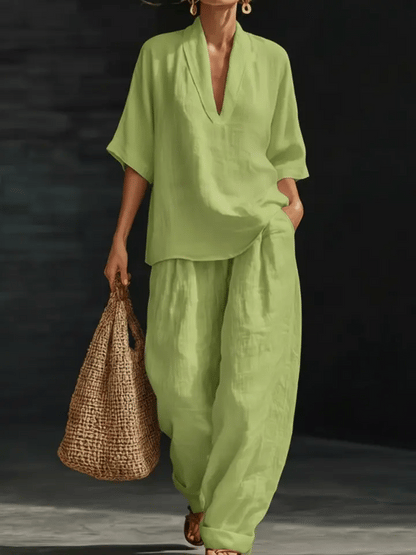 Treblann | Artistic Cotton-Linen Set