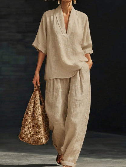 Treblann | Artistic Cotton-Linen Set