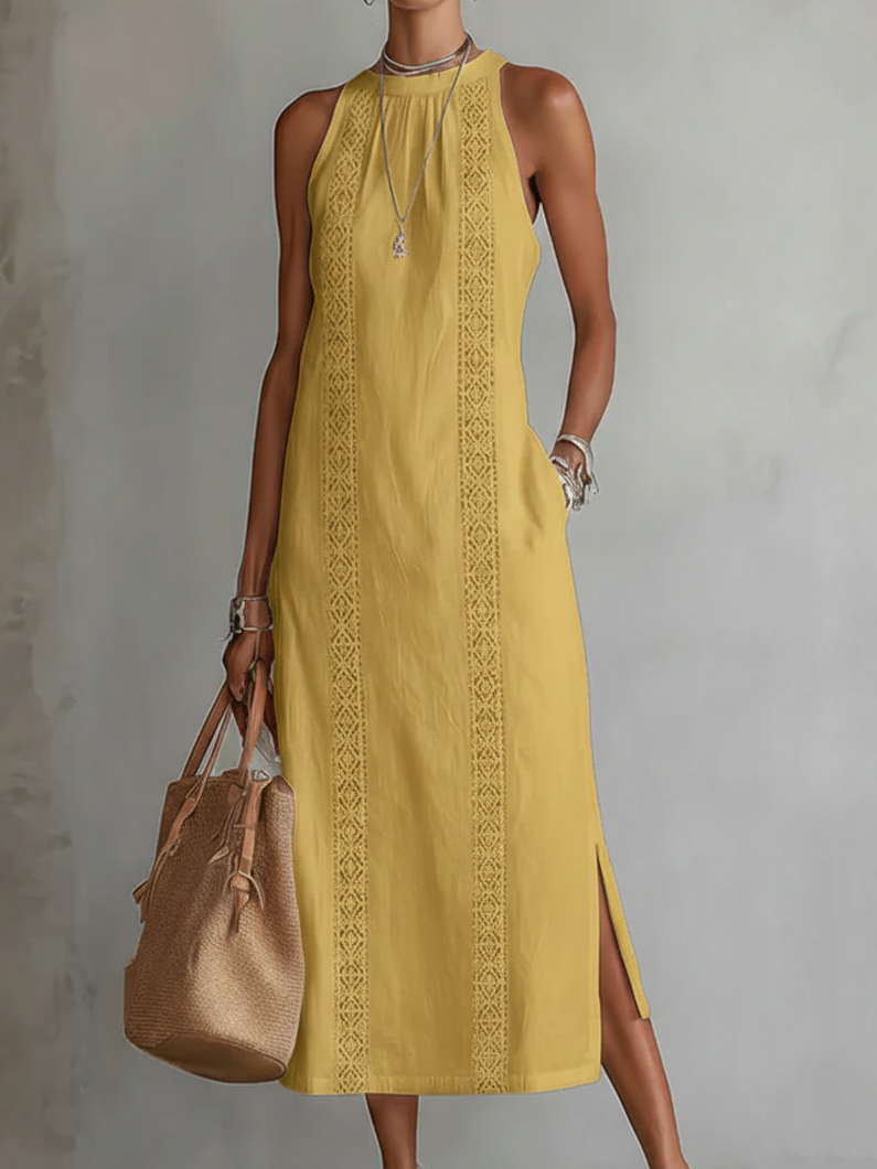 Aoibhín | Elegant Summer Midi Dress