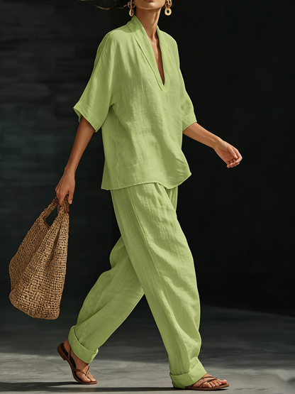 Treblann | Artistic Cotton-Linen Set