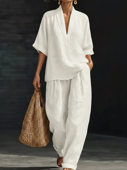 Treblann | Artistic Cotton-Linen Set