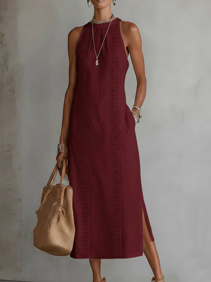 Aoibhín | Elegant Summer Midi Dress