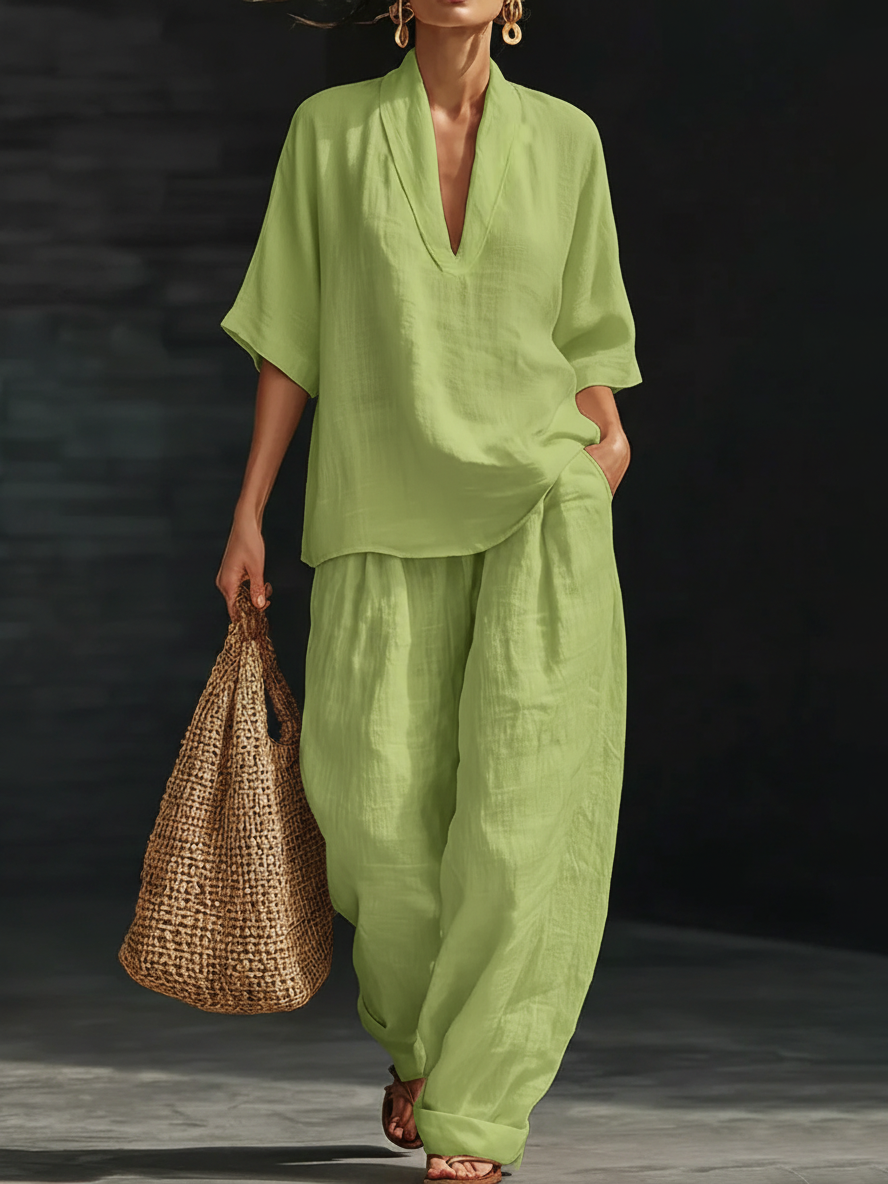 Treblann | Artistic Cotton-Linen Set