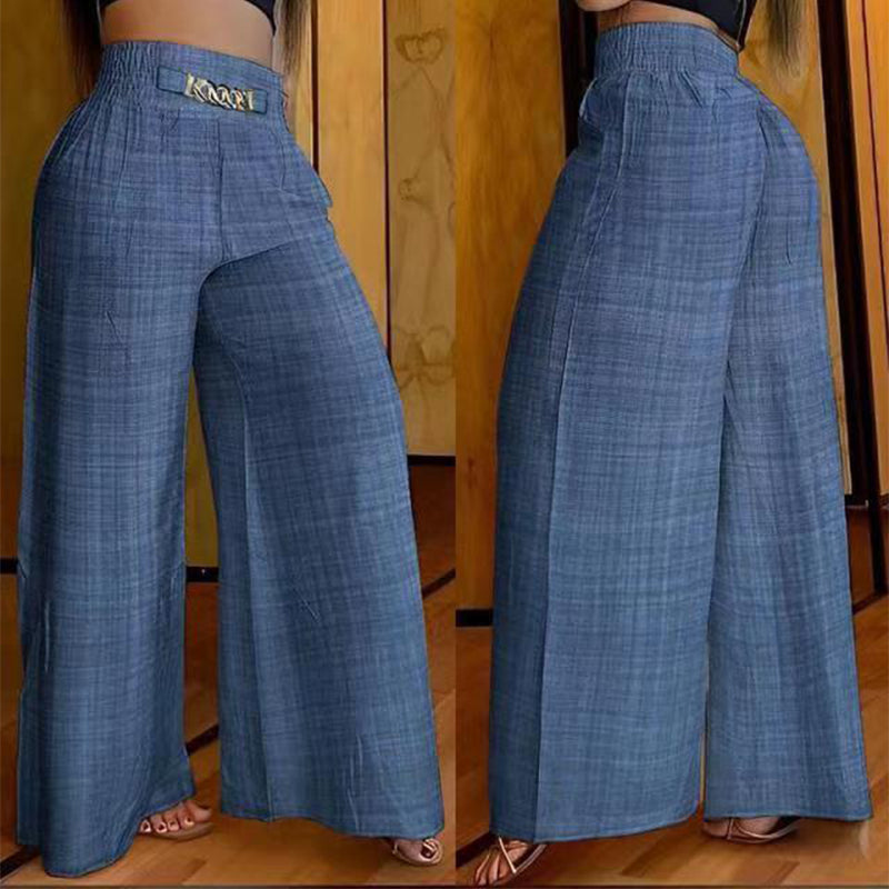 Maeve™ - High-Waisted Wide-Leg Trousers