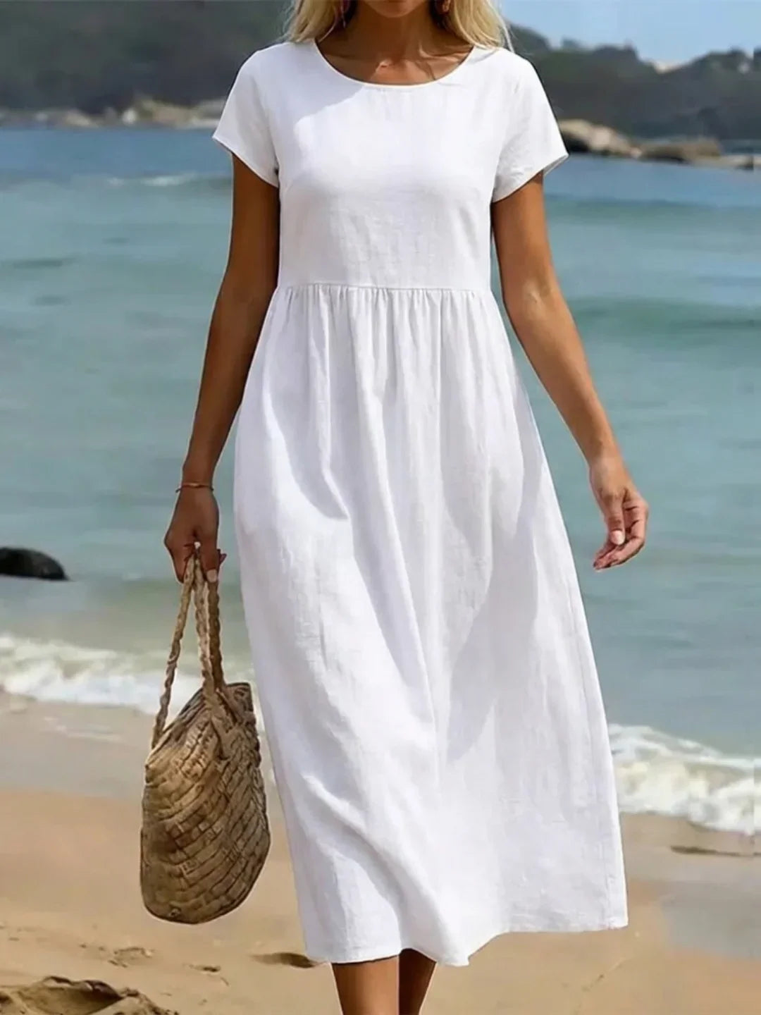 Aisling™ | Fluid Midi Dress