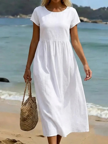 Aisling™ | Fluid Midi Dress